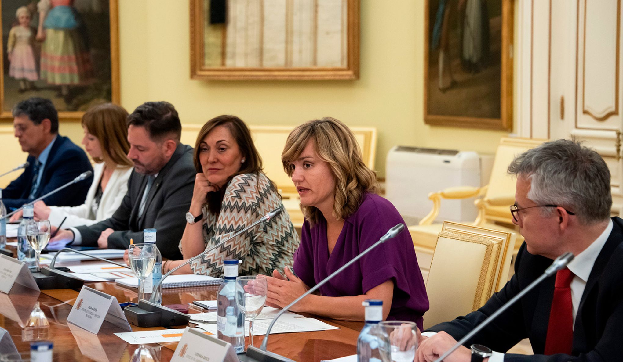 Pilar Alegría preside la Conferencia Sectorial del Sistema de Cualificaciones y Formación Profesional para el Empleo