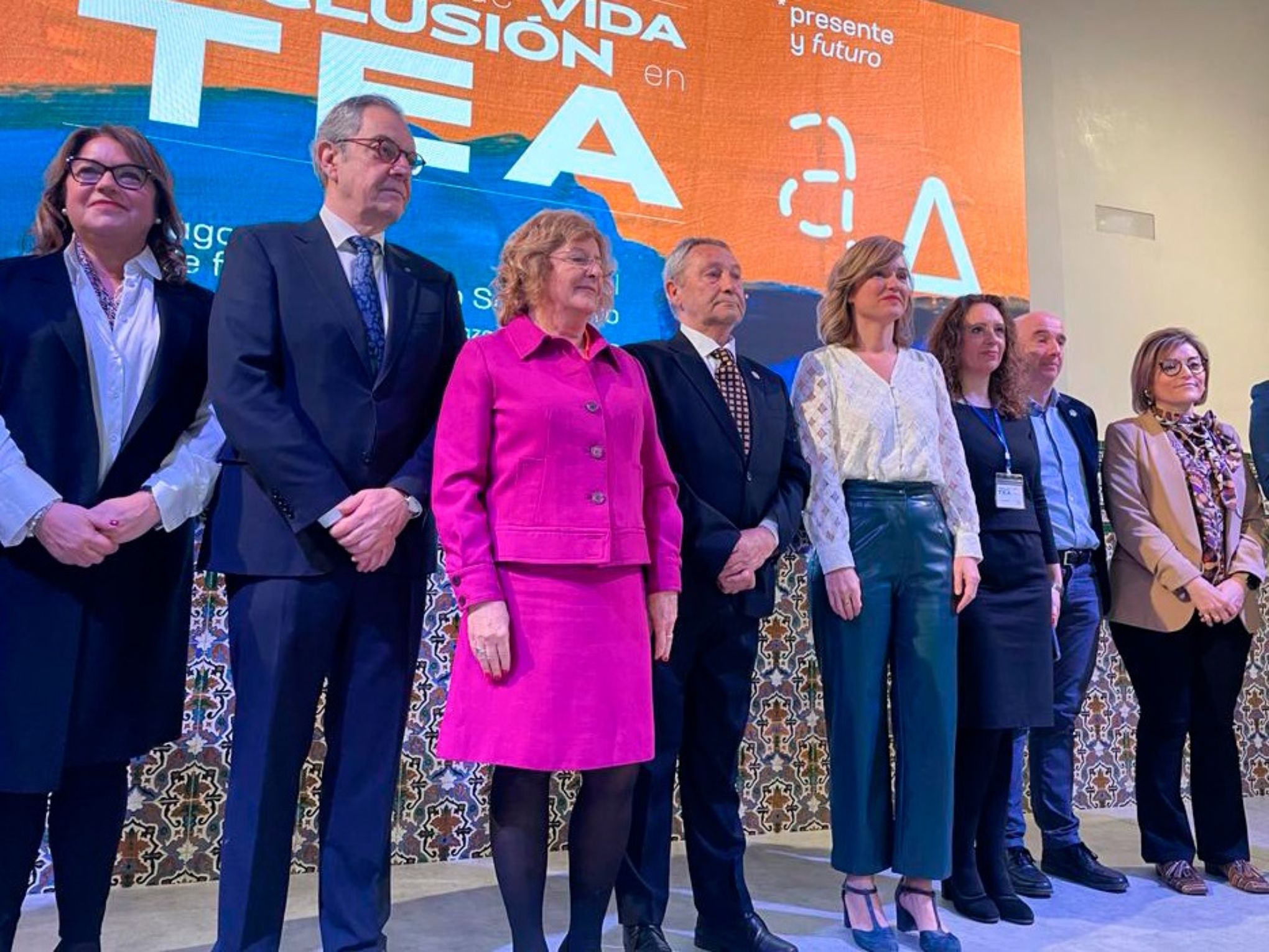 La ministra Pilar Alegría en el Congreso de Atades