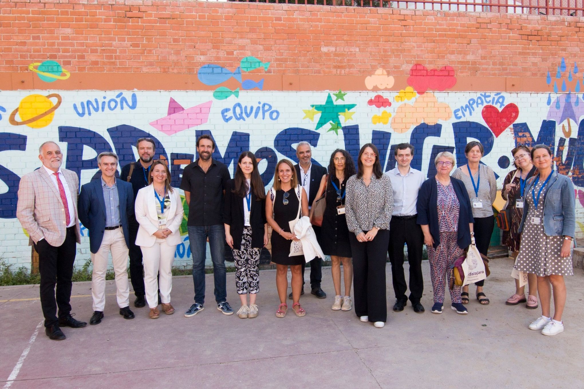 La delegación europea en el CRA Francisco Ibañez