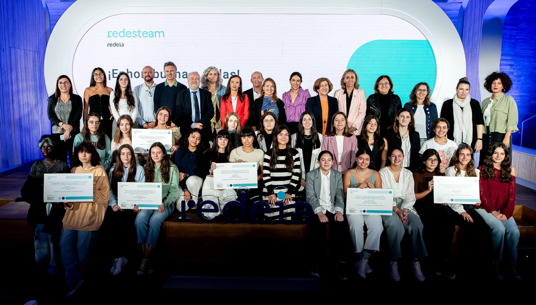 Entrega de los Premios RedeSTEAM, organizados por Redeia