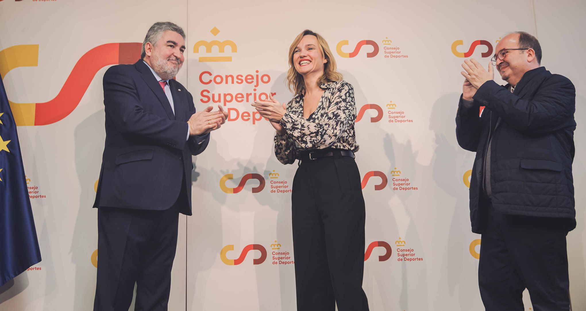 Imagen del acto de toma de posesión de José Manuel Rodríguez Uribes como presidente del CSD