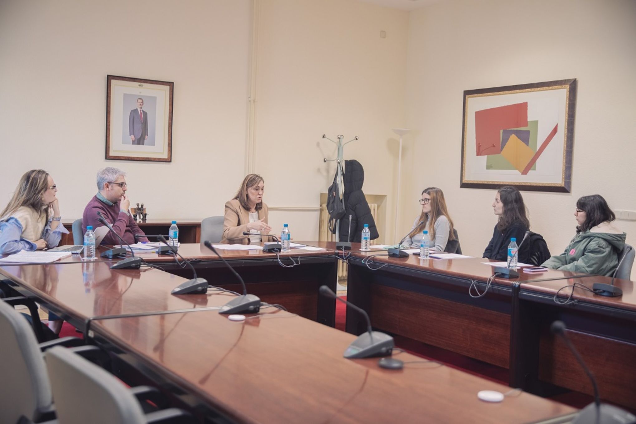 Clara Sanz se reúne con el Sindicato de Estudiantes para escuchar sus demandas en favor de la Formación Profesional pública