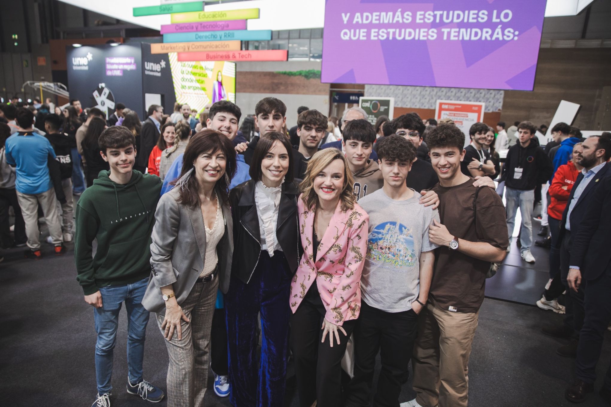 Las ministras Pilar Alegría, Diana Morant y Ana Redondo inauguran AULA 2024