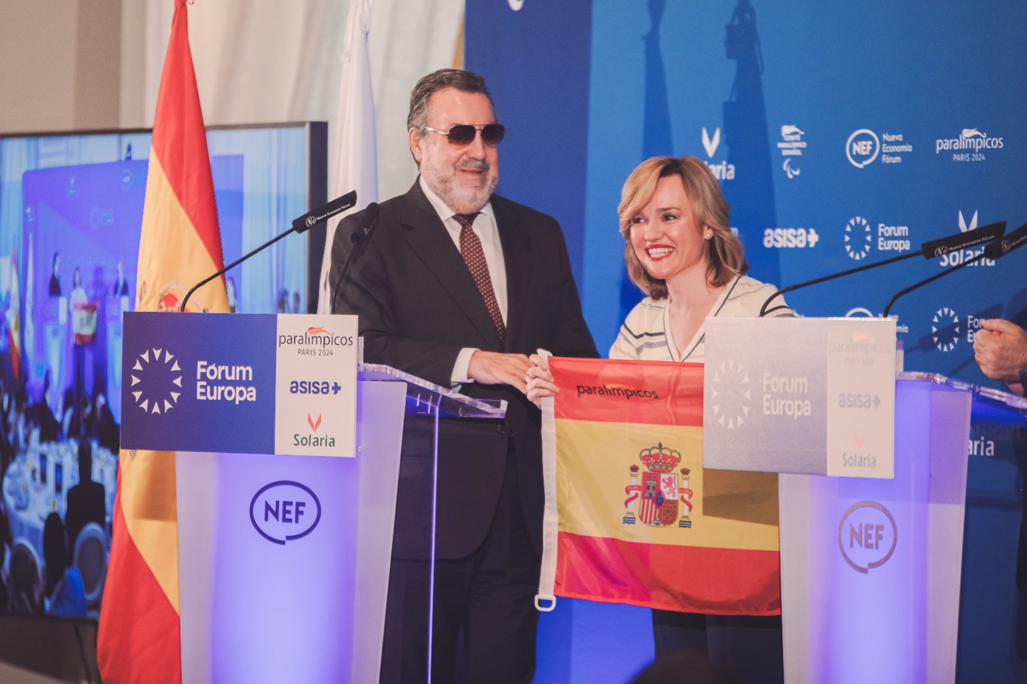 Pilar Alegría: “Al equiparar los premios olímpicos y paralímpicos saldamos una deuda histórica”