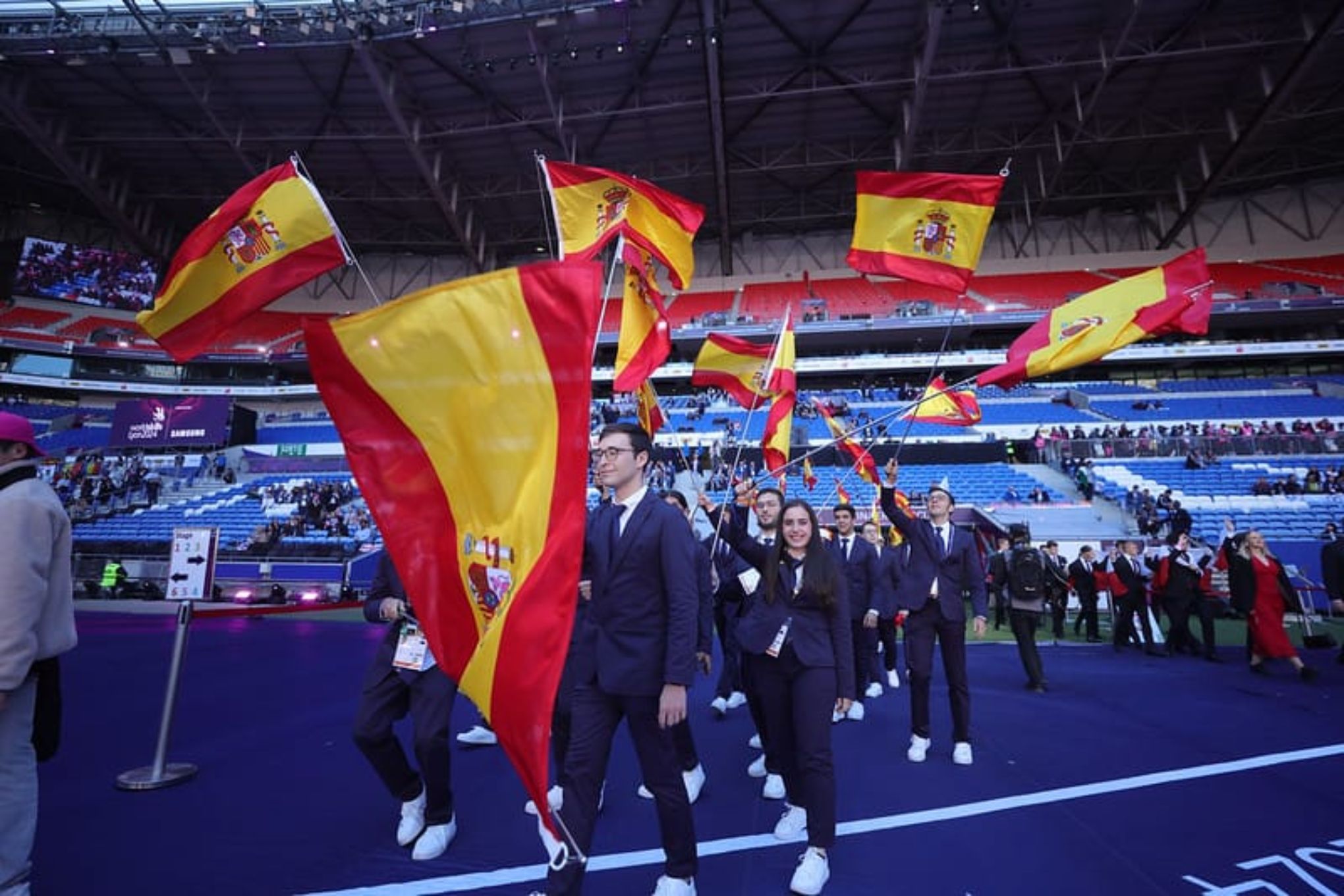 España logra tres medallas de excelencia en las olimpiadas de la Formación Profesional celebradas en Lyon