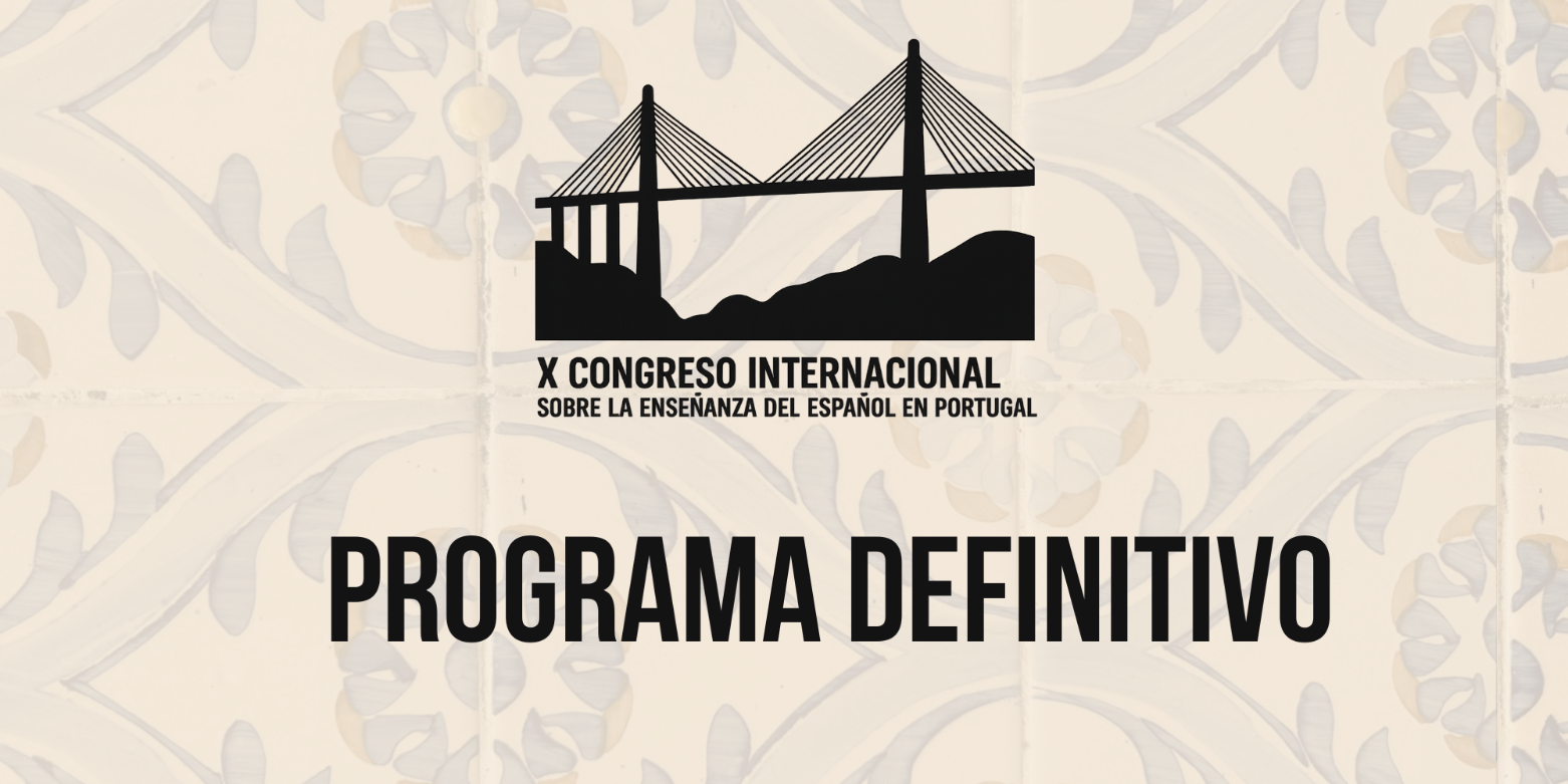 Pestaña de acceso al programa provisional del décimo congreso internacional sobre la enseñanza del español en Portugal
