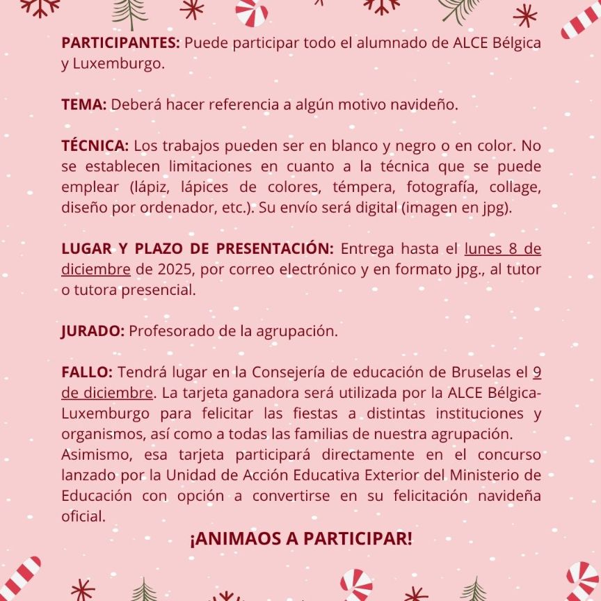 Concurso tarjeta Navidad 2