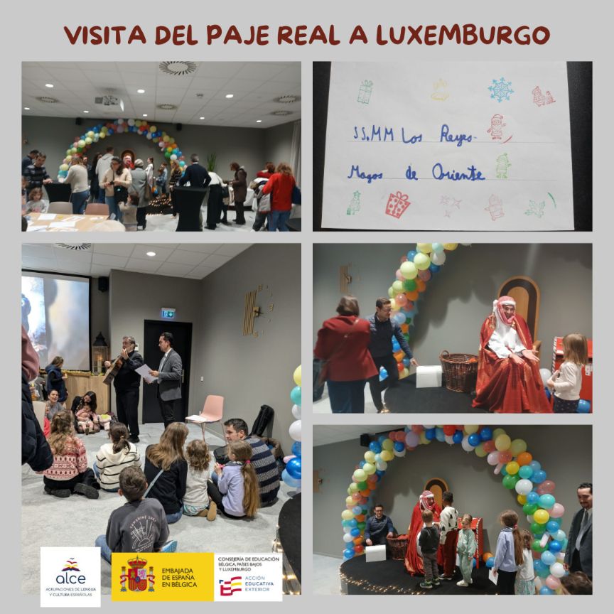 Visita del paje real a Luxemburgo