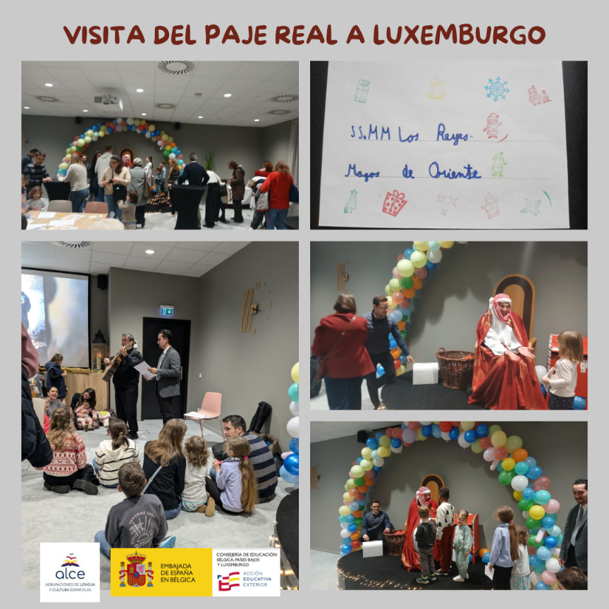 Visita del paje real a Luxemburgo
