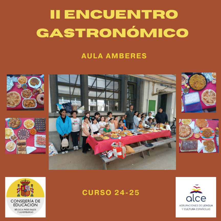 Encuentro gastrónomico en el aula de Amberes centro