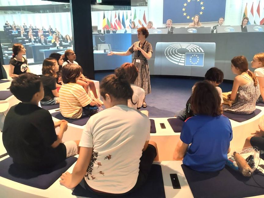Presentación inmersiva en Europa Experience