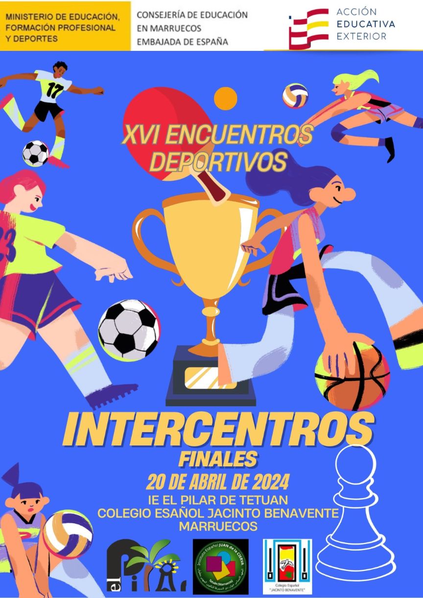 XVI Encuentros Deportivos Intercentros- Finales 20 abril 2024