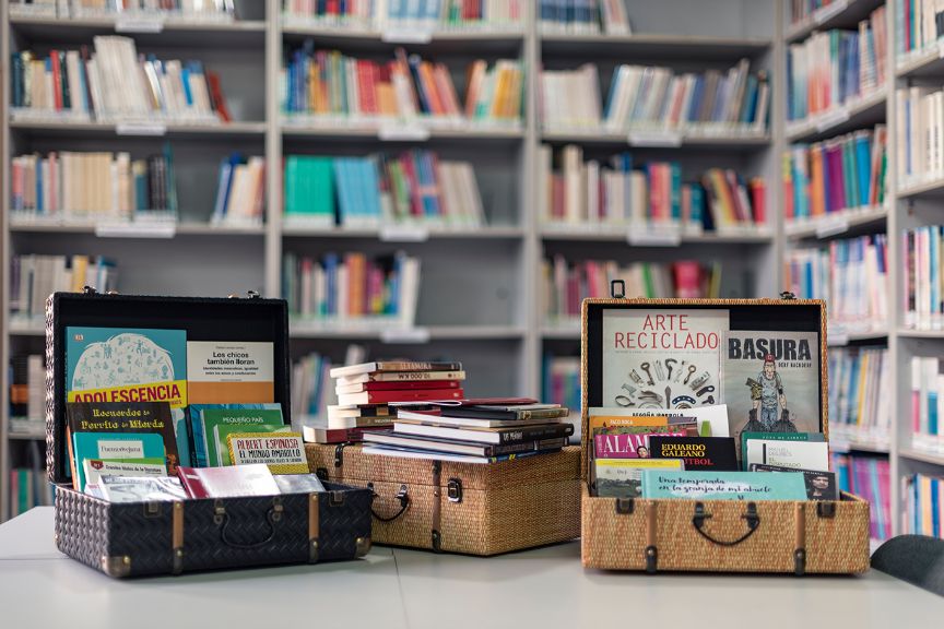 Maletas con recursos didácticos