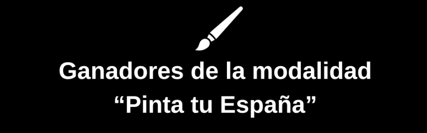 Ganadores de la modalidad Pinta tu España
