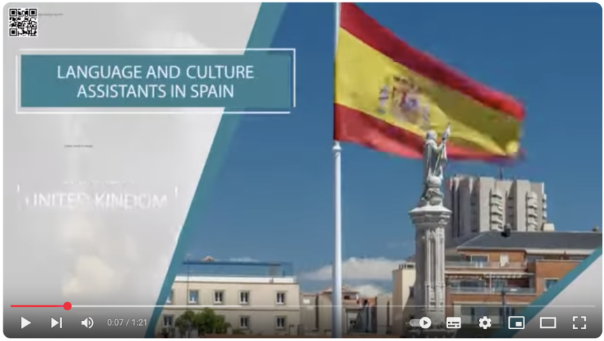 Imagen captura Youtube auxiliares conversación extranjeros en España