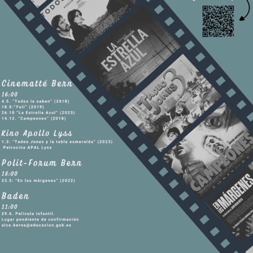 Programa ciclo de cine Berna