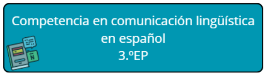 Icono alternativo de la Competencia en comunicación lingüística en español 3º EP