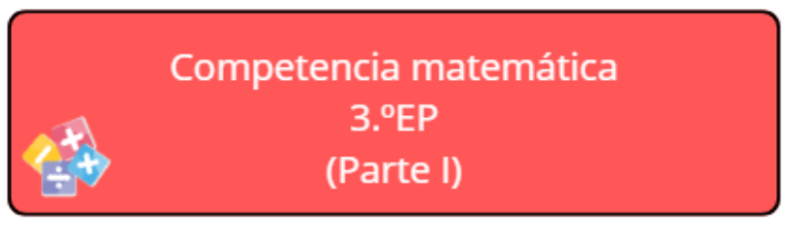 Icono interactivo de la Competencia matemática 3º EP (Parte I)