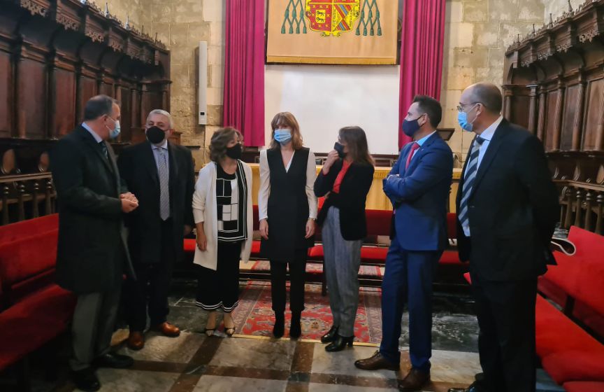 Visita al IES Cardenal Lopez Mendoza de Burgos