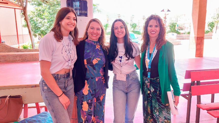 La directora general de Evaluación y Cooperación Territorial, Mónica Domínguez, en las jornadas co-redesz, en 