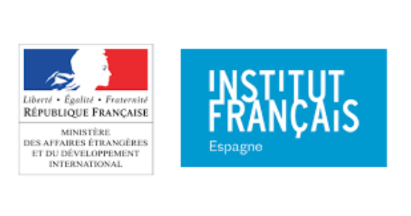 Logo del Instituto Francés España y Ministerio de Exteriores francés.