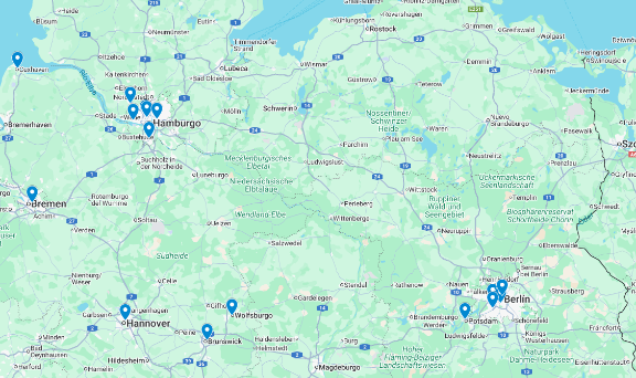 Aulas y horarios de la ALCE de Hamburgo