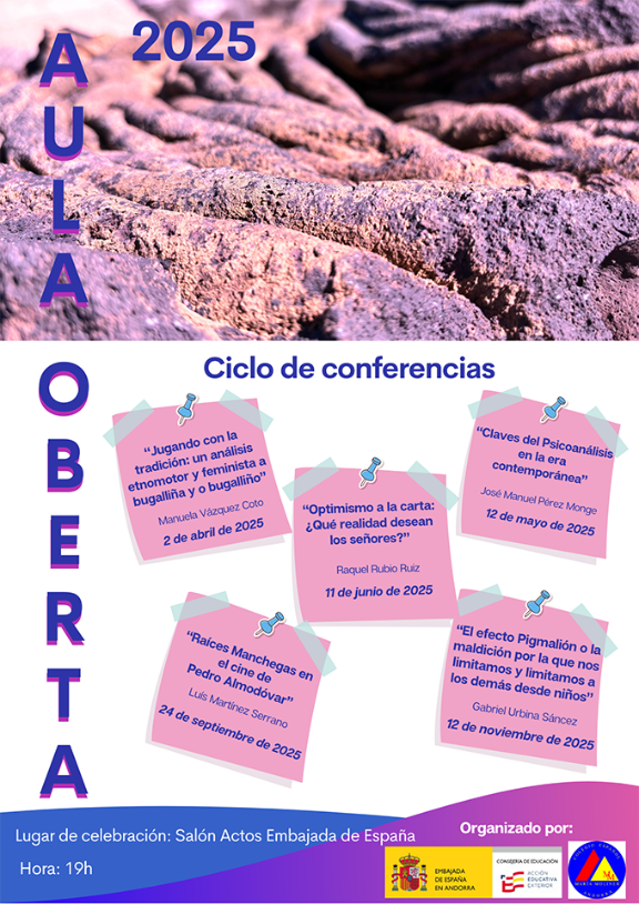 Ciclo conferencias Aula Oberta 2025