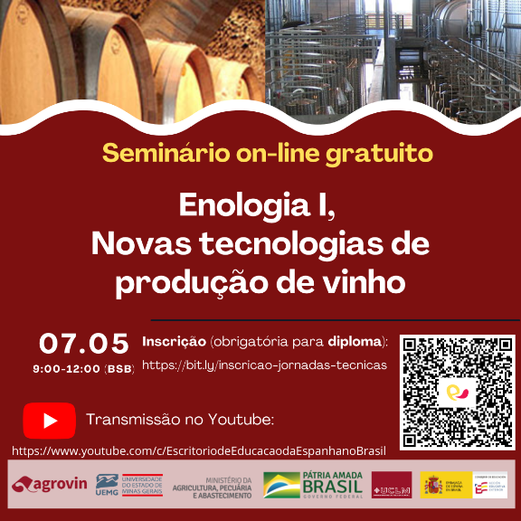 Cartel Jornada Enologia Nuevas Técnicas de Producción