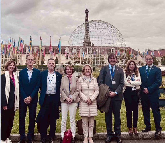 Visita de la CRUE a la UNESCO en París