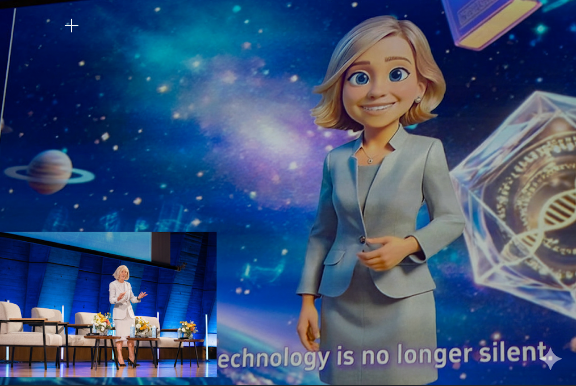 Avatar virtual de Stefania Giannini, Subdirectora General de Educación de la UNESCO