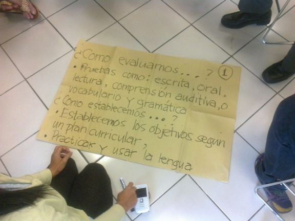 Taller evaluación para ELE