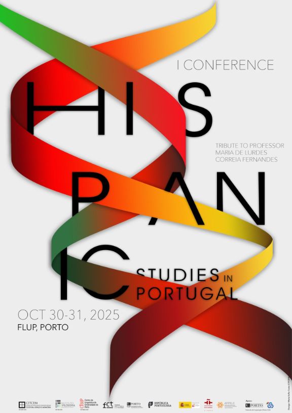 cartel I Conference Hispanic studies i Portugal. Octobre 30, 31, 2025. FLUP, PORTO