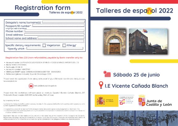 Inscripción Talleres 2022