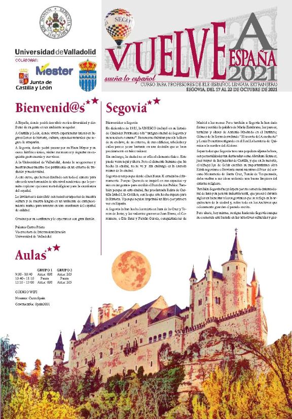 PROGRAMA vuelve a España