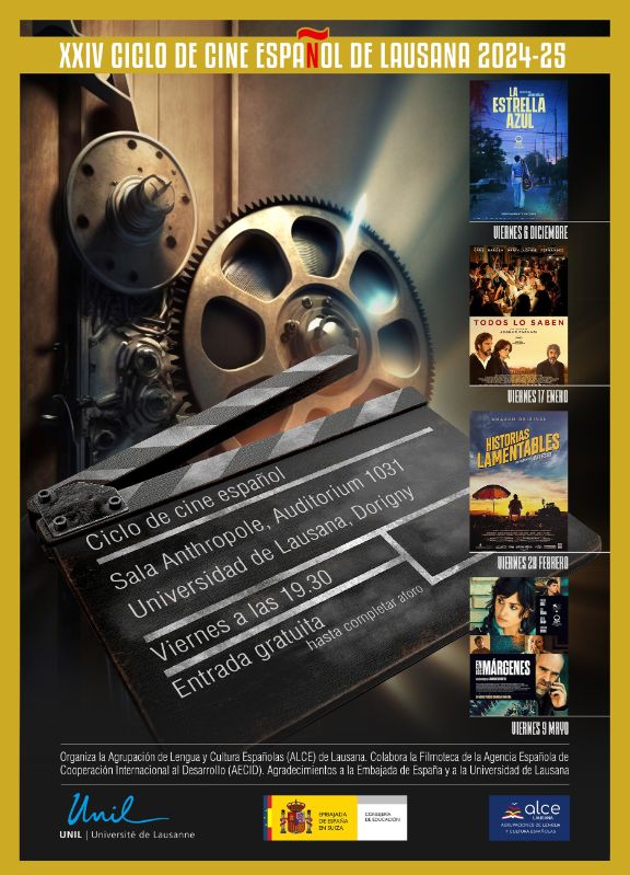 Cartel ciclo cine Lausana