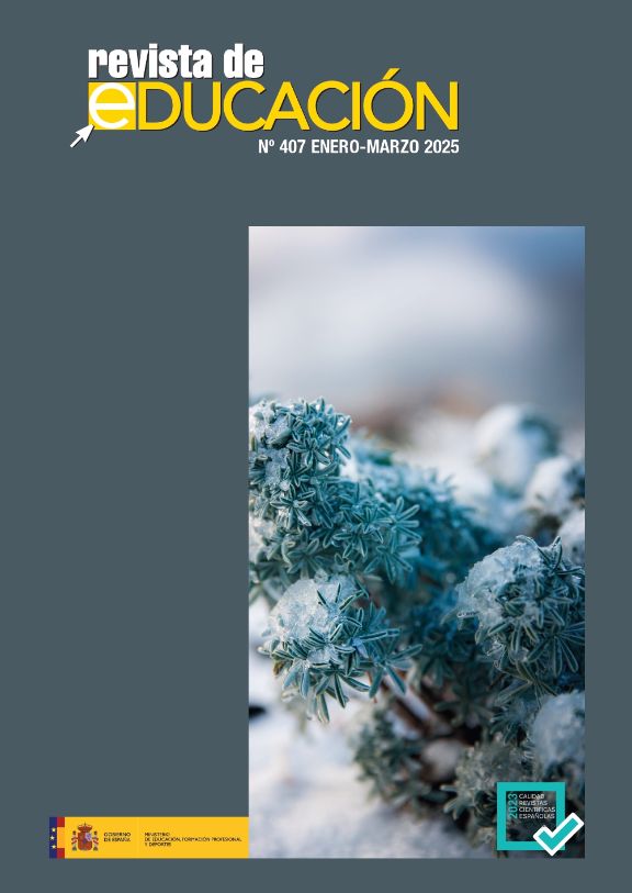Portada del número 407 de la Revista de Educación