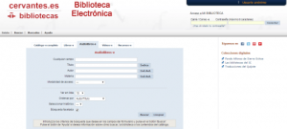 biblioteca del Instituto Cervantes