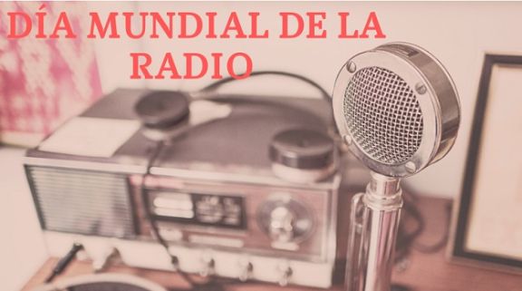 Cartel anunciando día de la radio