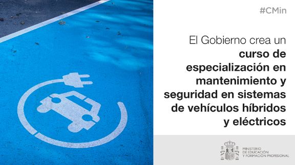 Curso de especialización en Mantenimiento y seguridad en sistemas de vehículos híbridos y eléctricos