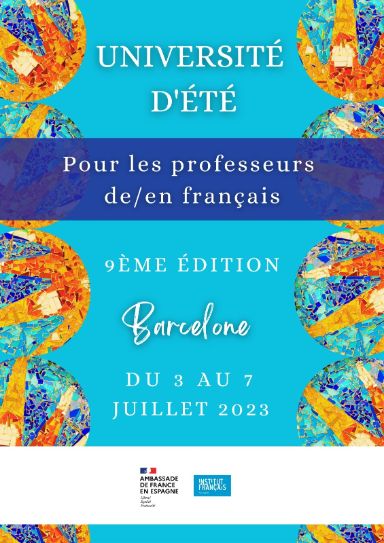 Universidad verano 2023. Profes francés