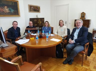 Visita de una delegación educativa de Flandes (Bélgica)