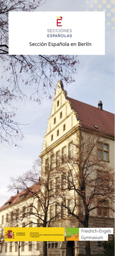 Folleto desplegable en alemán 