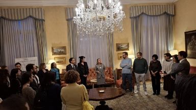 Recepción a científicos españoles en Austria