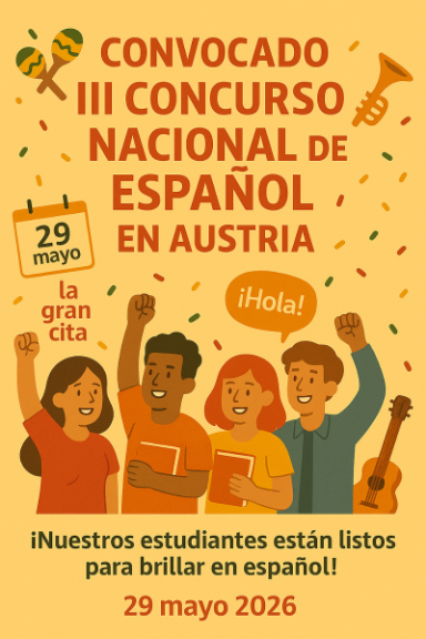 III Concurso Nacional de español en Austria