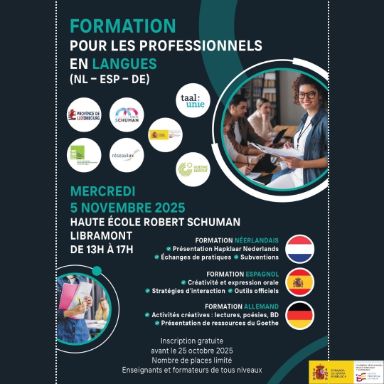 Formación para profesionales de lenguas en Libramont