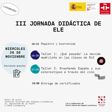 Jornada Didáctica de ELE