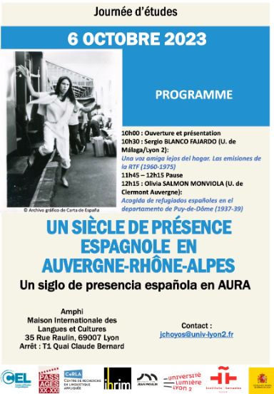 Cartel del programa de las conferencias