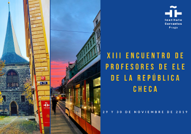 Cartel XIII Encuento de profesores de ELE de la República Checa