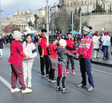 carrera de “L´Escalade” en Ginebra