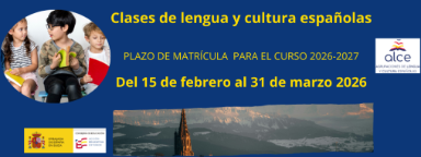 Plazo de matrícula ALCE para el curso 2026-2027